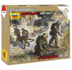 , , , ZVEZDA 1/72 BRITISH ENGINEERS 1939-1942
