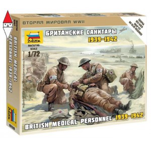 , , , ZVEZDA 1/72 BRITISH MEDICAL PERSONNEL 1939-1942