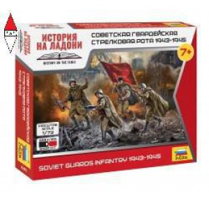 , , , ZVEZDA 1/72 SOVIET GUARDS INFANTRY 1943-1945