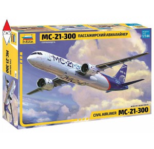 , , , ZVEZDA 1/144 MC-21-300 CIVIL AIRLINER