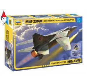 , , , ZVEZDA 1/72 SOVIET INTERCEPTOR MIG-23MF