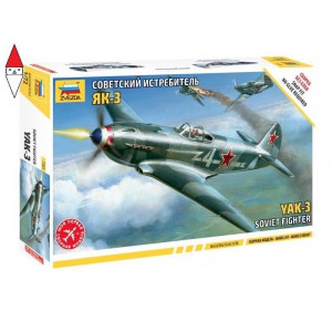 , , , ZVEZDA 1/72 YAK-3 SOVIET FIGHTER