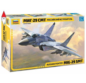, , , ZVEZDA 1/72 RUSSIAN FIGHTER MIG-29 SMT