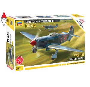 , , , ZVEZDA 1/72 YAK-9D SOVIET FIGHTER