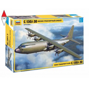 , , , ZVEZDA 1/72 HEAVY TRANSPORT PLANE C-130J-30