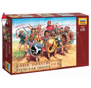 , , , ZVEZDA 1/72 GREEK INFANTRY V-IV B.C.