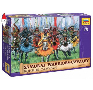 , , , ZVEZDA 1/72 SAMURAI WARRIORS-CAVALRY XVI-XVII A.D.