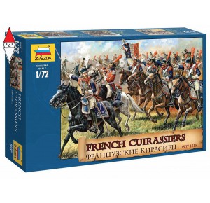 , , , ZVEZDA 1/72 FRENCH CUIRASSIERS 1807-1815