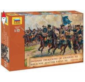 , , , ZVEZDA 1/72 SWEDISH DRAGOONS
