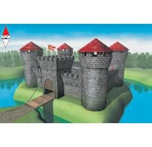 , , , ZVEZDA 1/72 MEDIEVAL FORTRESS STONE