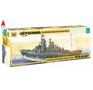 , , , ZVEZDA 1/700 RUSSIAN NUCLEAR POWERED MISSILE CRUISER PETR VELIKIY