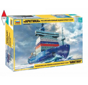 , , , ZVEZDA 1/350 RUSSIAN NUCLEAR-POWERED ICEBREAKER PROJECT 22220 ARKTIKA