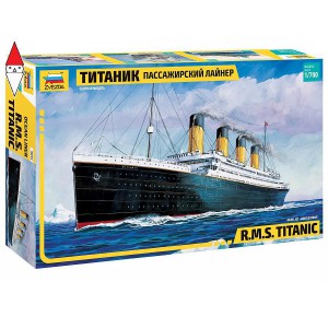 , , , ZVEZDA 1/700 R.M.S. TITANIC