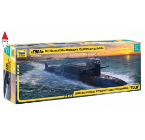 , , , ZVEZDA 1/350 DELFIN (DELTA IV) CLASS RUSSIAN NUCLEAR BALLISTIC SUBMARINE TULA