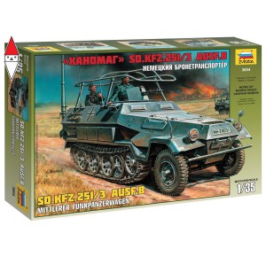, , , ZVEZDA 1/35 SD. KFZ. 251/3 AUSF. B