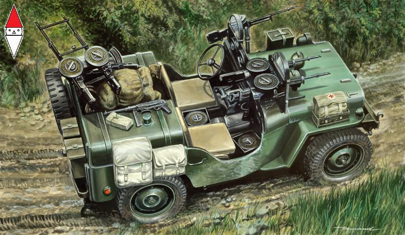 ITALERI 1/35 COMMANDO CAR